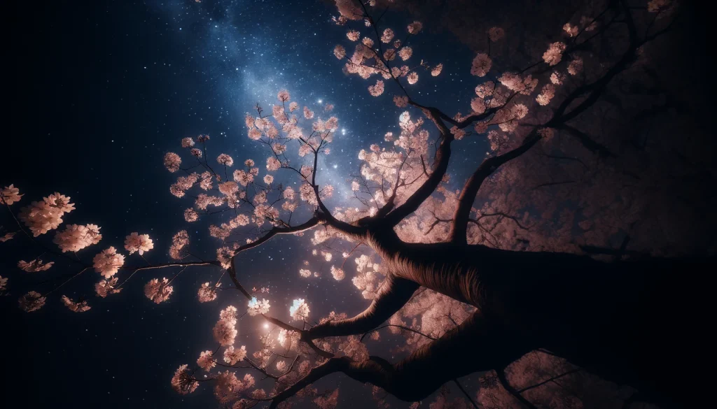 夜桜