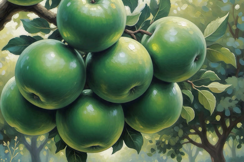 聴力回復薬作成に使う丸緑の実　イメージ