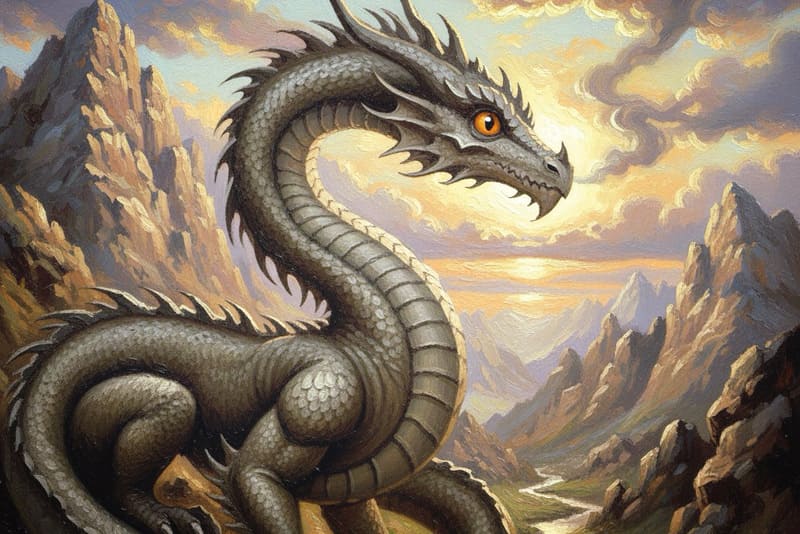 灰褐色の竜・ゾイルイメージ