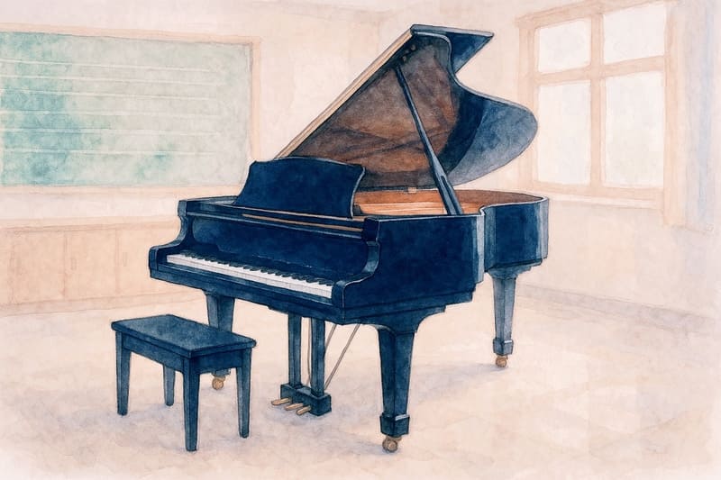 グランドピアノ