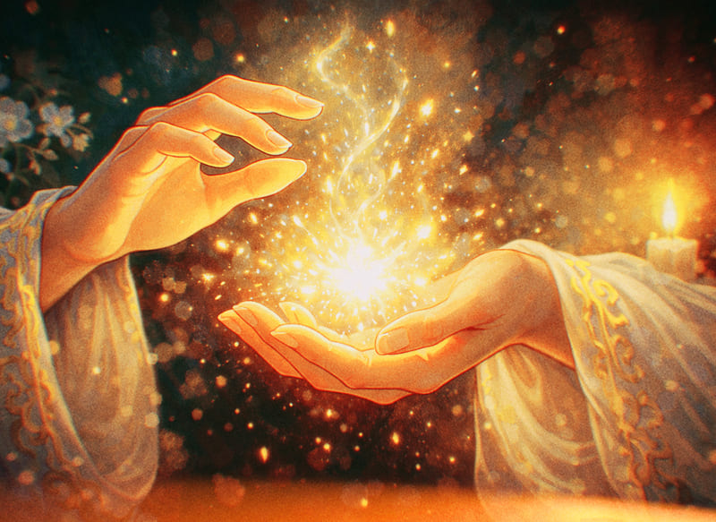 聖女の回復魔法イメージ