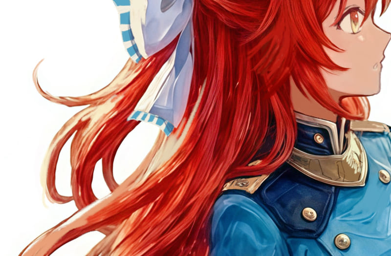 赤い髪のフィーア