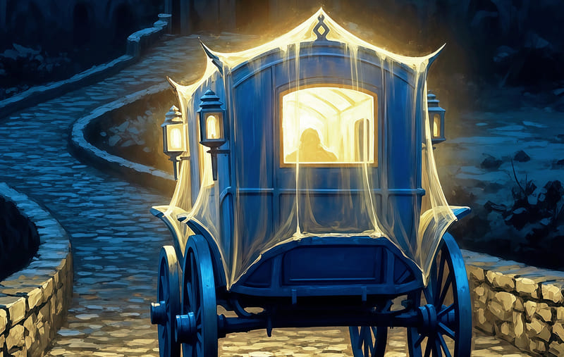 王城に戻る馬車