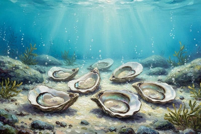 聖石が採れる貝イメージ