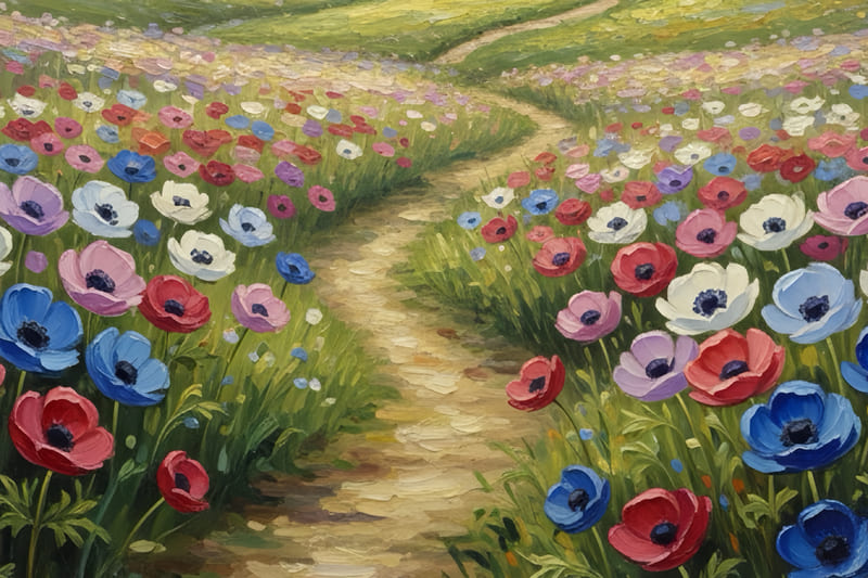 放虎原の話のタイトル「アネモネの眠る街」