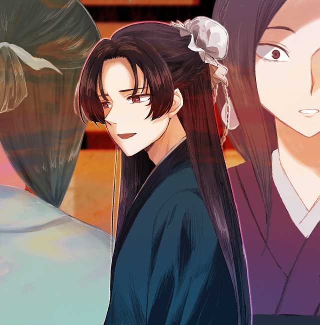 壬氏の言葉に涙するアードゥオイラスト